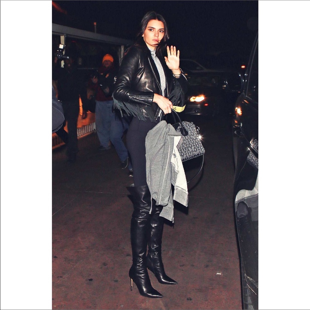 Zigi NY Torence Black Over the Knee Boots